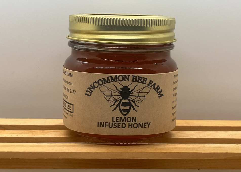 Lemon Infused Honey, 5oz