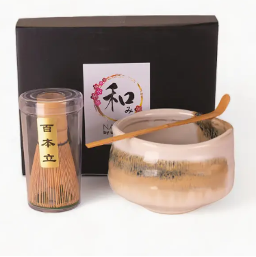 Matcha Bowl 21oz Set with Whisk and Tea Spoon