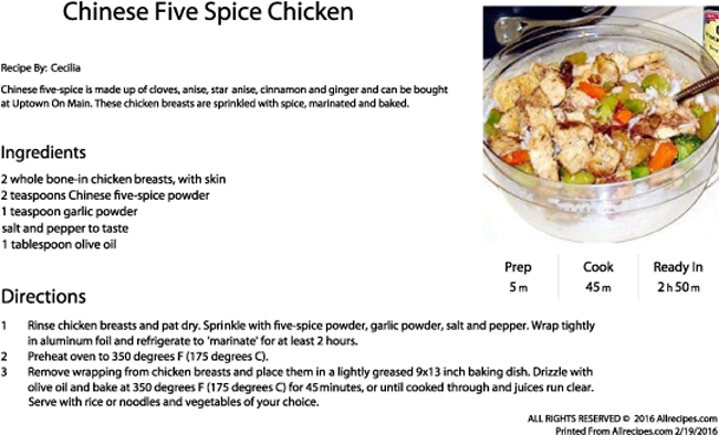 Chinese Five Spice