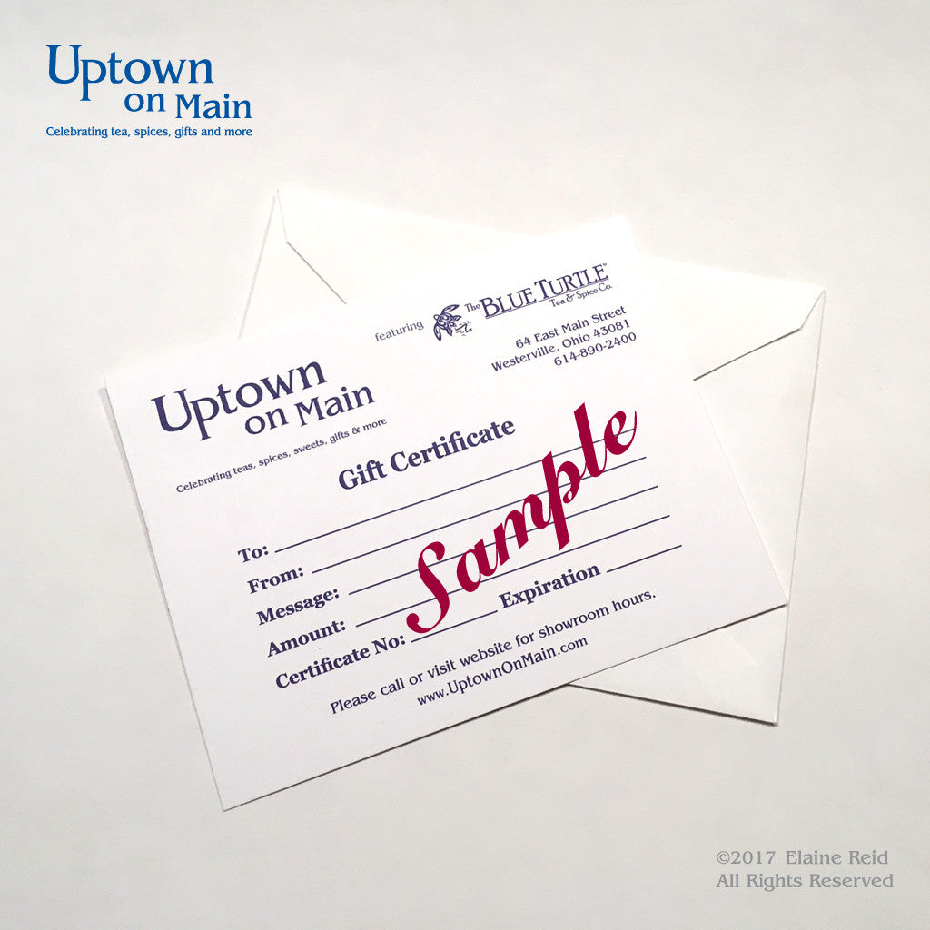 Gift Certificate