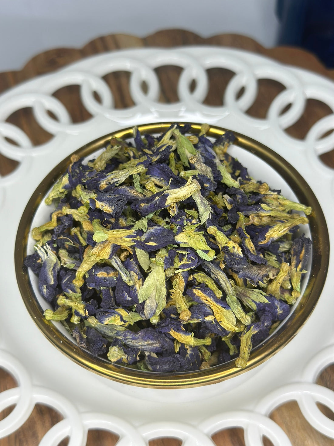 Blue Pea Flowers - Herbal Tea, Loose-Leaf Tea – The Blue Turtle Tea ...