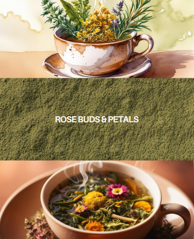 Rose Buds & Petals