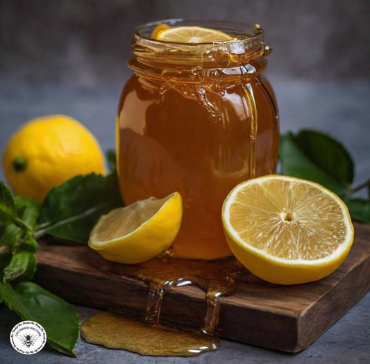 Lemon Infused Honey, 5oz