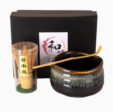 Matcha Bowl 21oz Set with Whisk and Tea Spoon