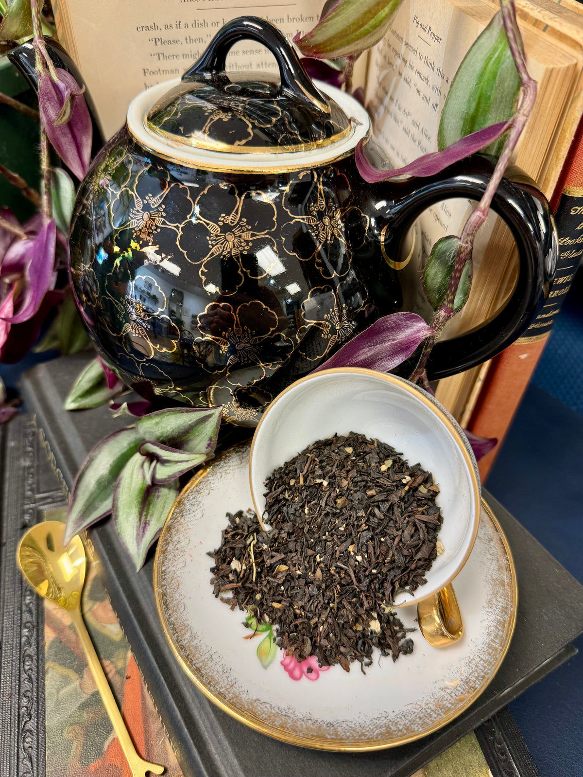 Polish Loose Raspberry Tea Simply Raspberry - Black Tea, Loose-Leaf Tea – The Blue Turtle Tea ...