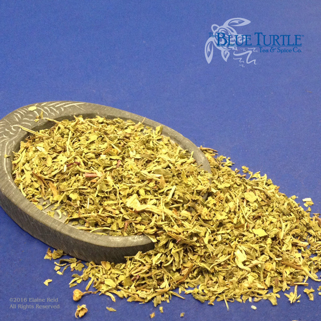Feverwort Tea Feverfew - Herbal Tea, Herbal Remedy – The Blue Turtle Tea & Spice Co.